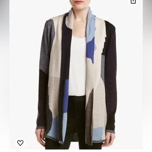 Nic + Zoe Women’s Overland Open Front Cardigan Sweater SZ L